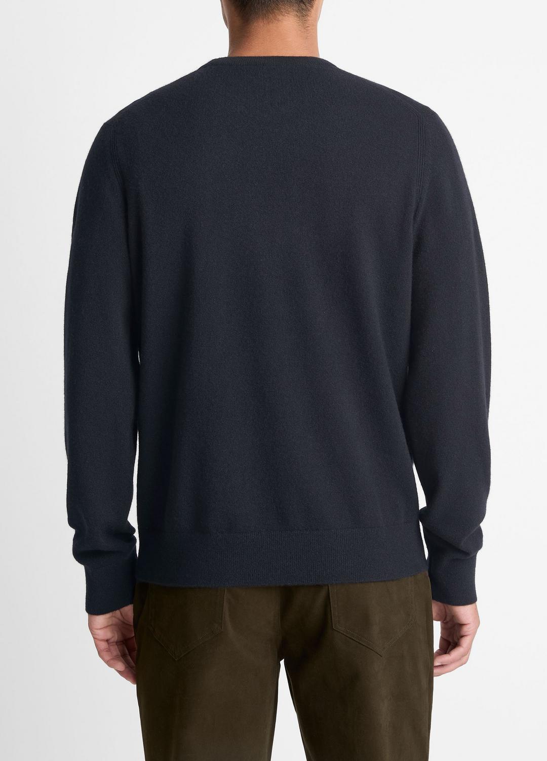 Cashmere Crew Neck Sweater in Crew Neck COASTAL BLUE | VINCE Men