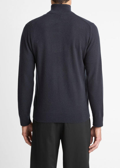 Cashmere Quarter-Zip Sweater in Quarter Zip COASTAL BLUE | VINCE Men