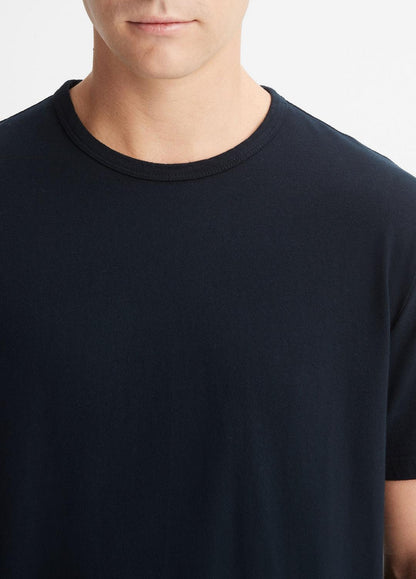 Garment Dye Cotton T-Shirt in T-Shirts & Polos WASHED COASTAL | VINCE Men