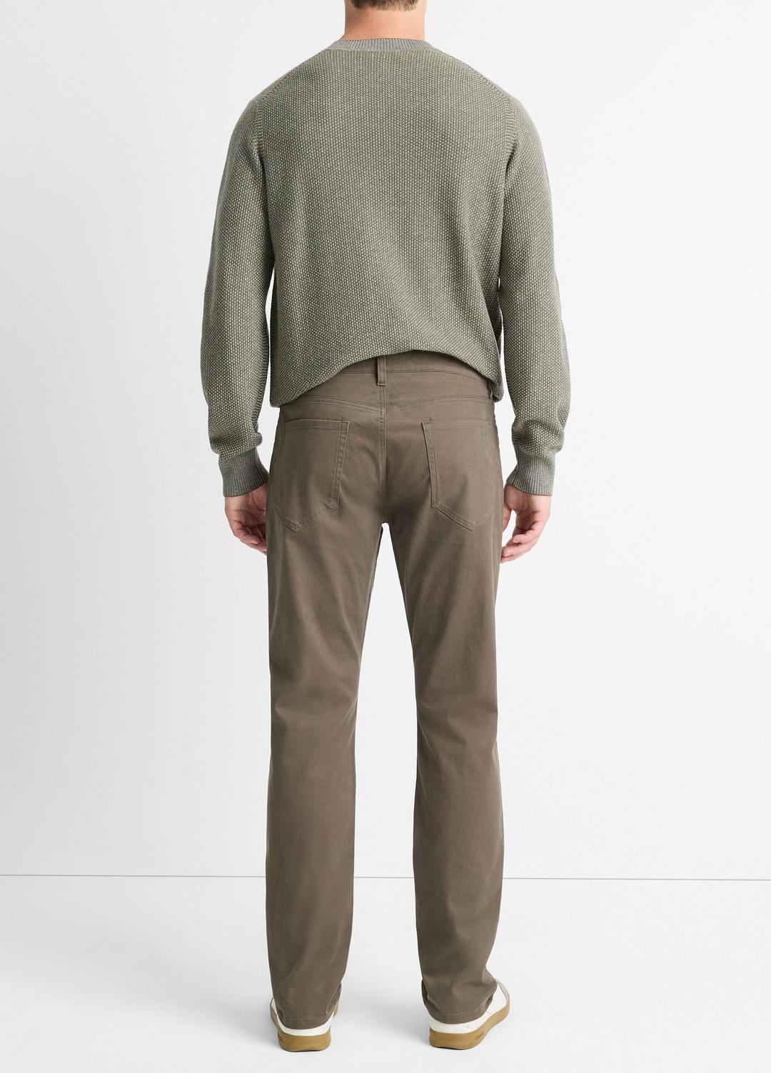 Dylan Slim 5-Pocket Peached Stretch-Cotton Pant in Trousers FROG | VINCE Men