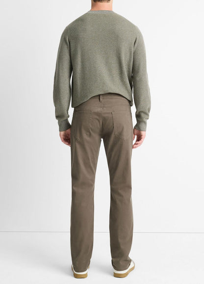 Dylan Slim 5-Pocket Peached Stretch-Cotton Pant in Trousers FROG | VINCE Men