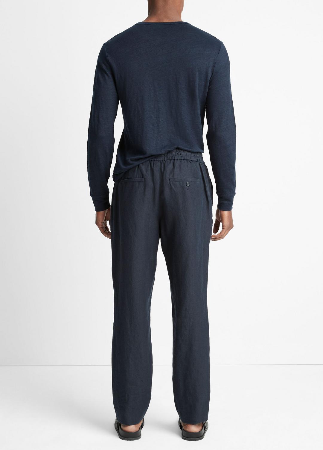 Lightweight Hemp Pant in Trousers COASTAL BLUE | VINCE Men
