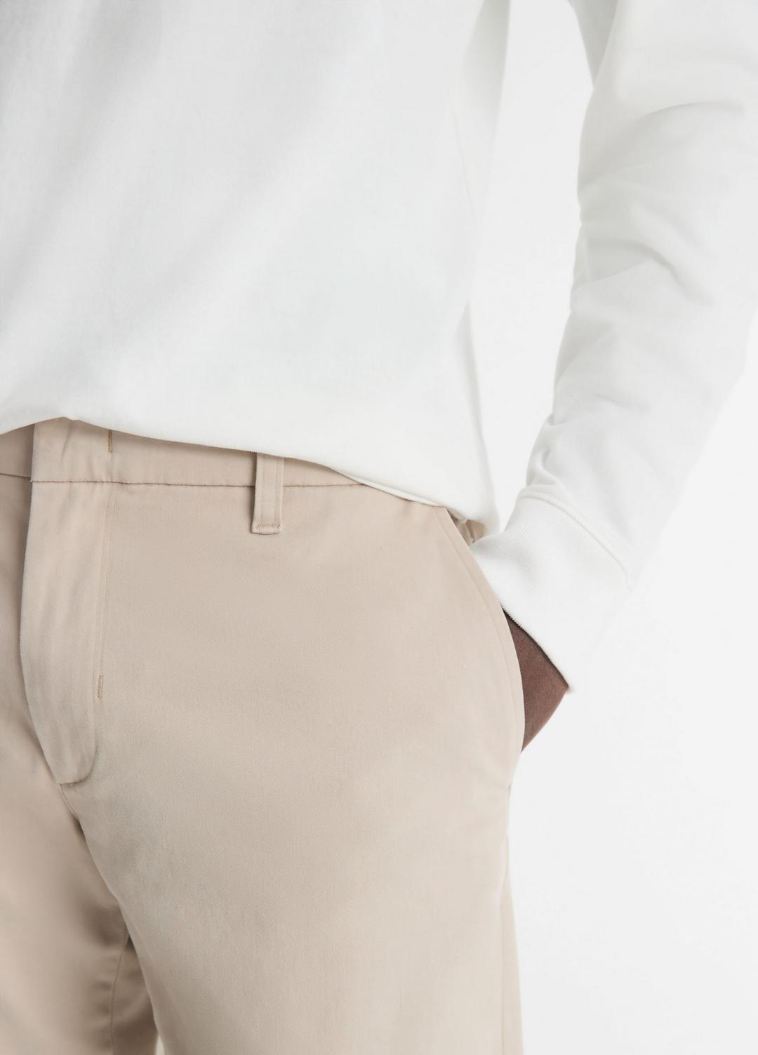 Dylan Slim Cotton Chino Pant in Trousers CAHUENGA KHAKI | VINCE Men