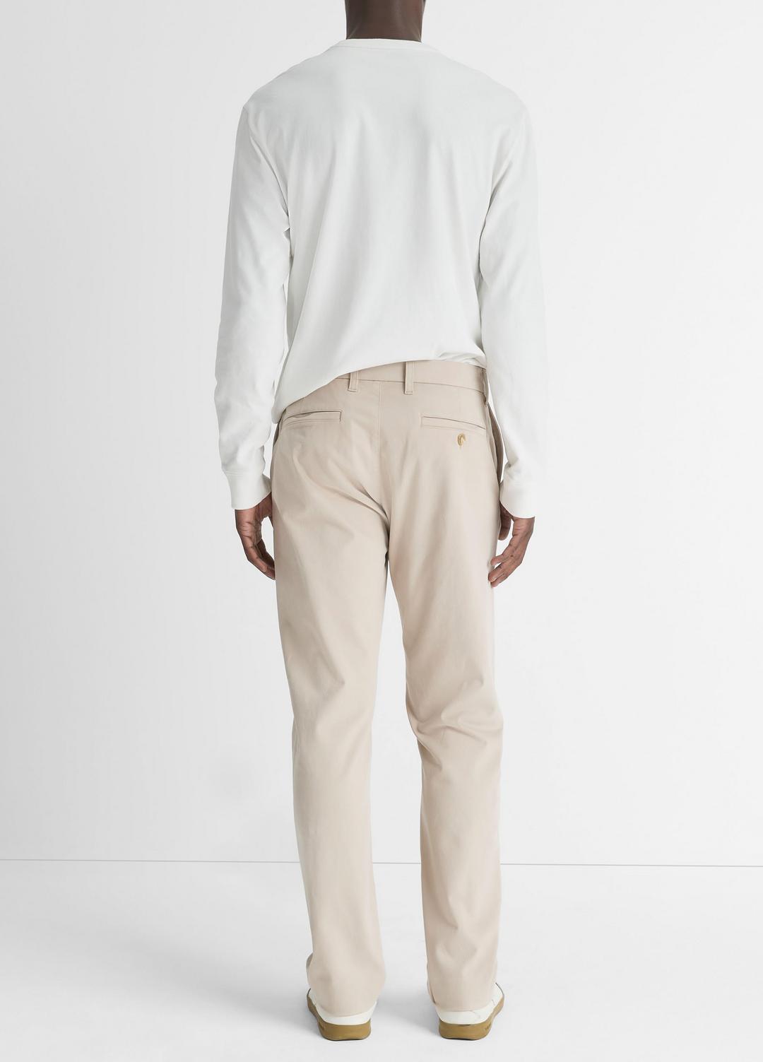 Dylan Slim Cotton Chino Pant in Trousers CAHUENGA KHAKI | VINCE Men