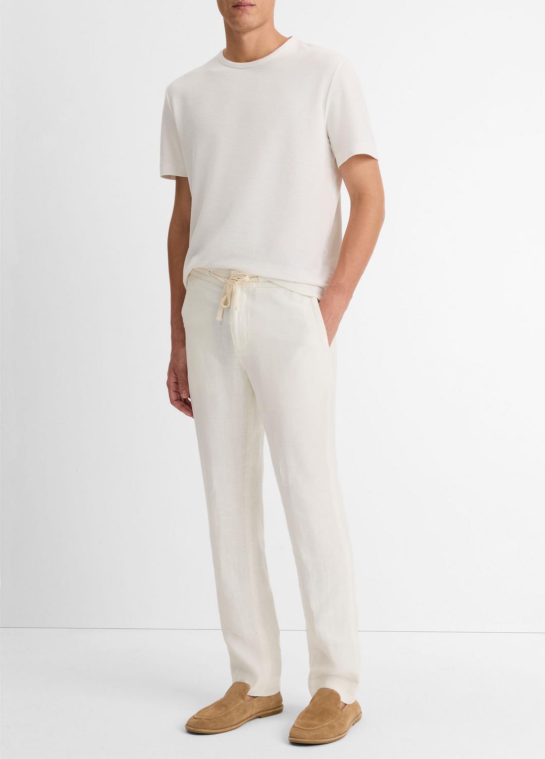 Lightweight Hemp Pant in Trousers BONE | VINCE Men