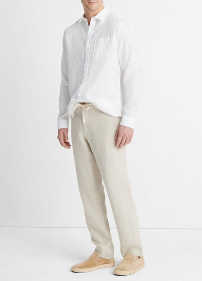 Lightweight Hemp Pant in Trousers PUMICE ROCK | VINCE Men