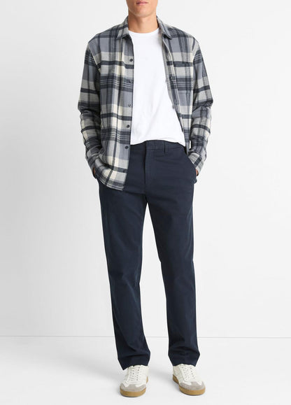 Owen Athletic Stretch-Cotton Pant in Trousers COASTAL BLUE | VINCE Men