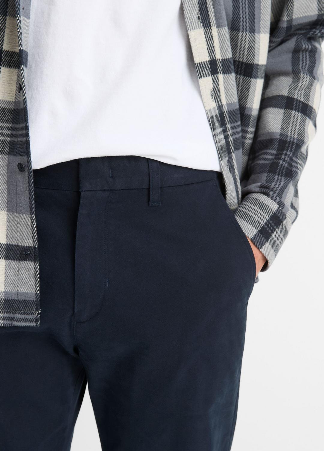 Owen Athletic Stretch-Cotton Pant in Trousers COASTAL BLUE | VINCE Men