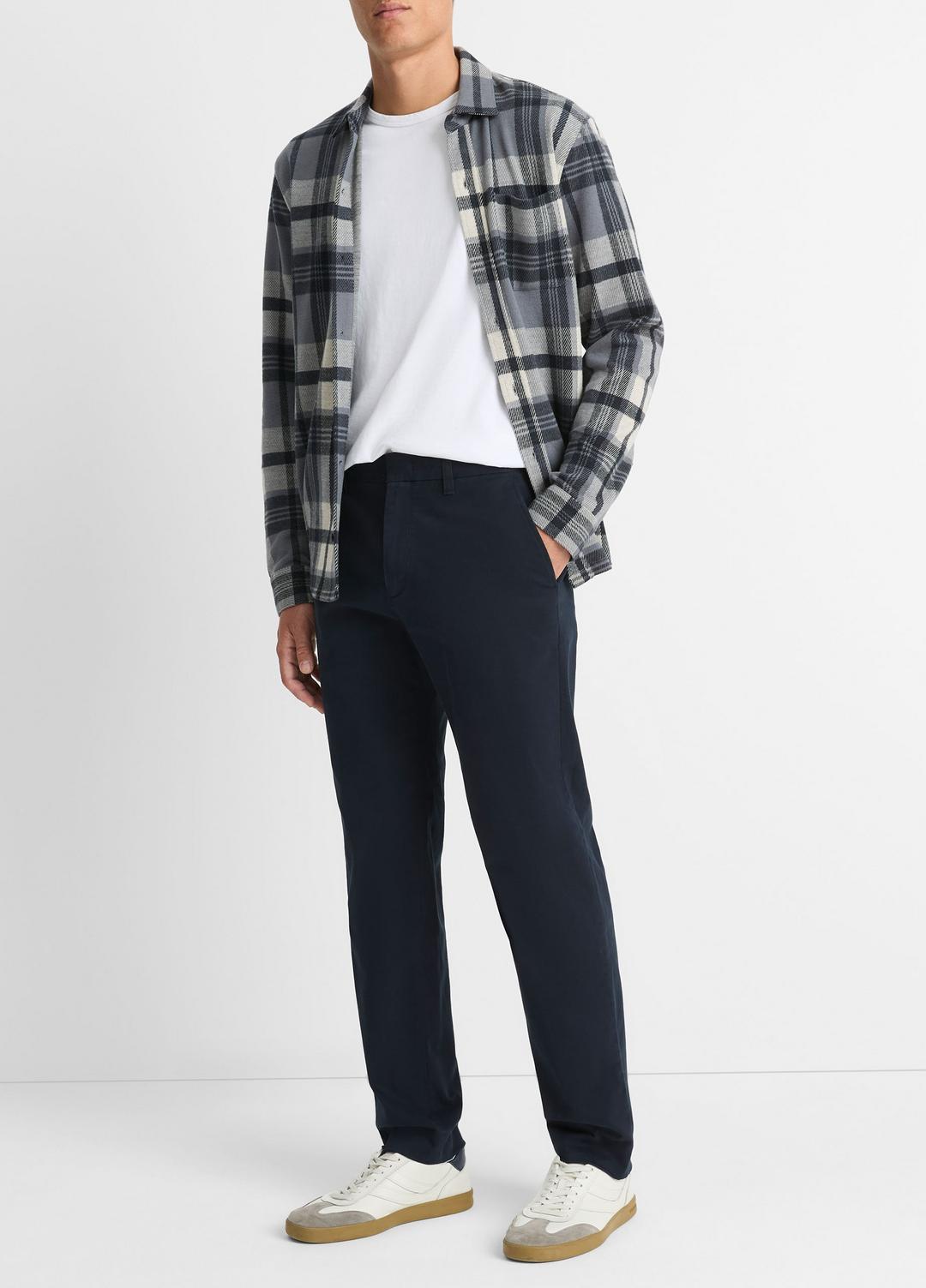 Owen Athletic Stretch-Cotton Pant in Trousers COASTAL BLUE | VINCE Men