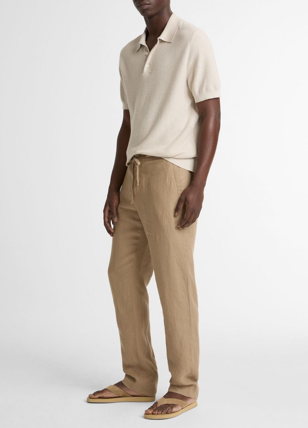 Lightweight Hemp Pant in Trousers TEAK | VINCE Men