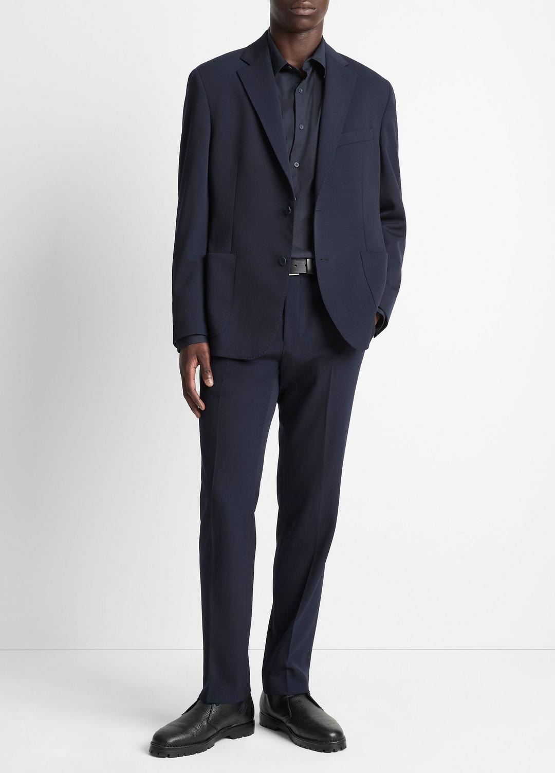 Stretch-Wool Relaxed Sport Coat in Blazers COASTAL BLUE | VINCE Men