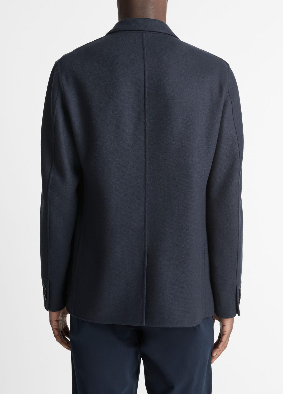 Italian Splittable Wool-Blend Blazer in Jackets & Outerwear COASTAL BLUE | VINCE Men