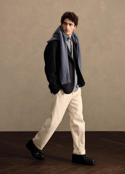 Italian Splittable Wool-Blend Blazer in Jackets & Outerwear COASTAL BLUE | VINCE Men