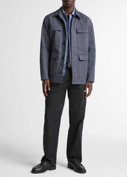 Brushed Cotton Twill Chore Coat in Coats STUDIO | VINCE Men