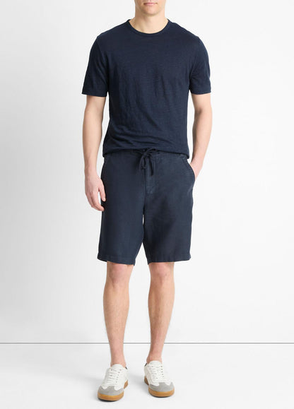 Hemp Drawstring Short in Shorts COASTAL BLUE | VINCE Men