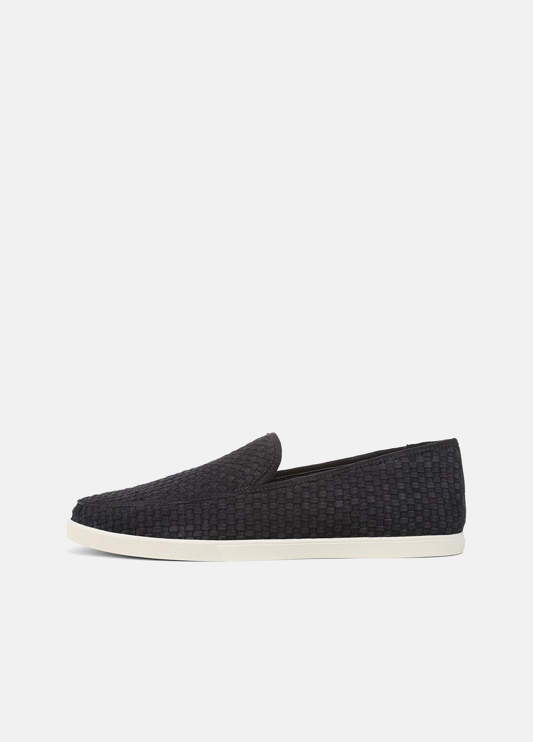 Sonoma Woven Suede Loafer in Loafers COASTAL BLUE | VINCE Men