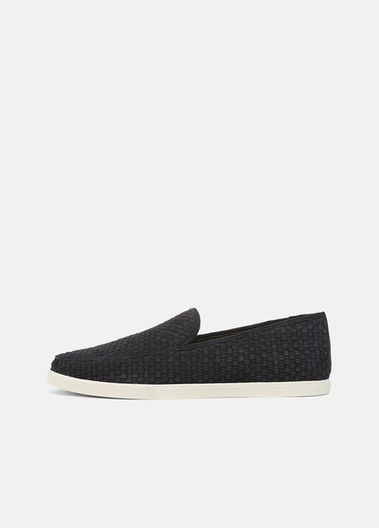 Sonoma Woven Suede Loafer in Loafers COASTAL BLUE | VINCE Men