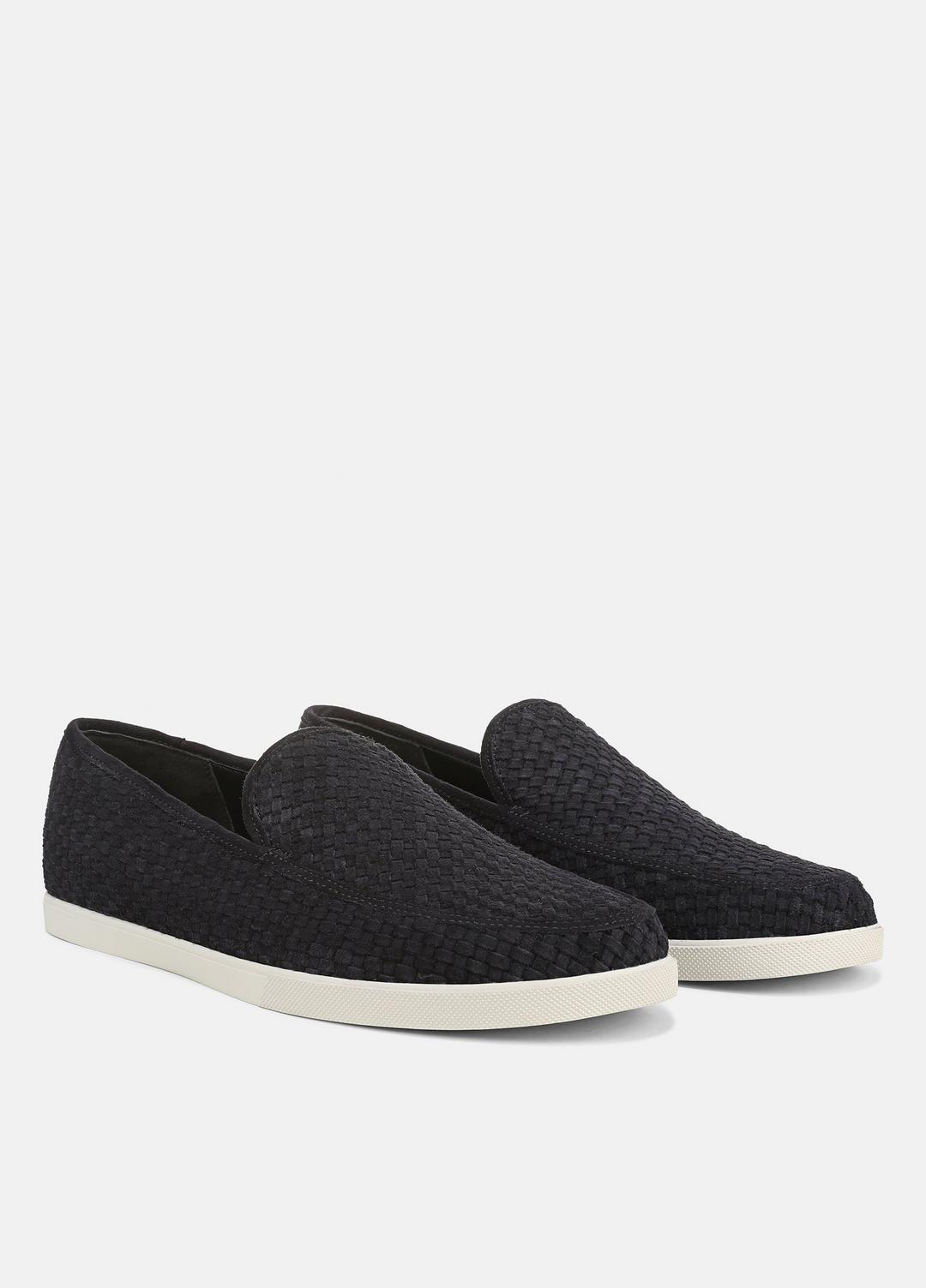 Sonoma Woven Suede Loafer in Loafers COASTAL BLUE | VINCE Men