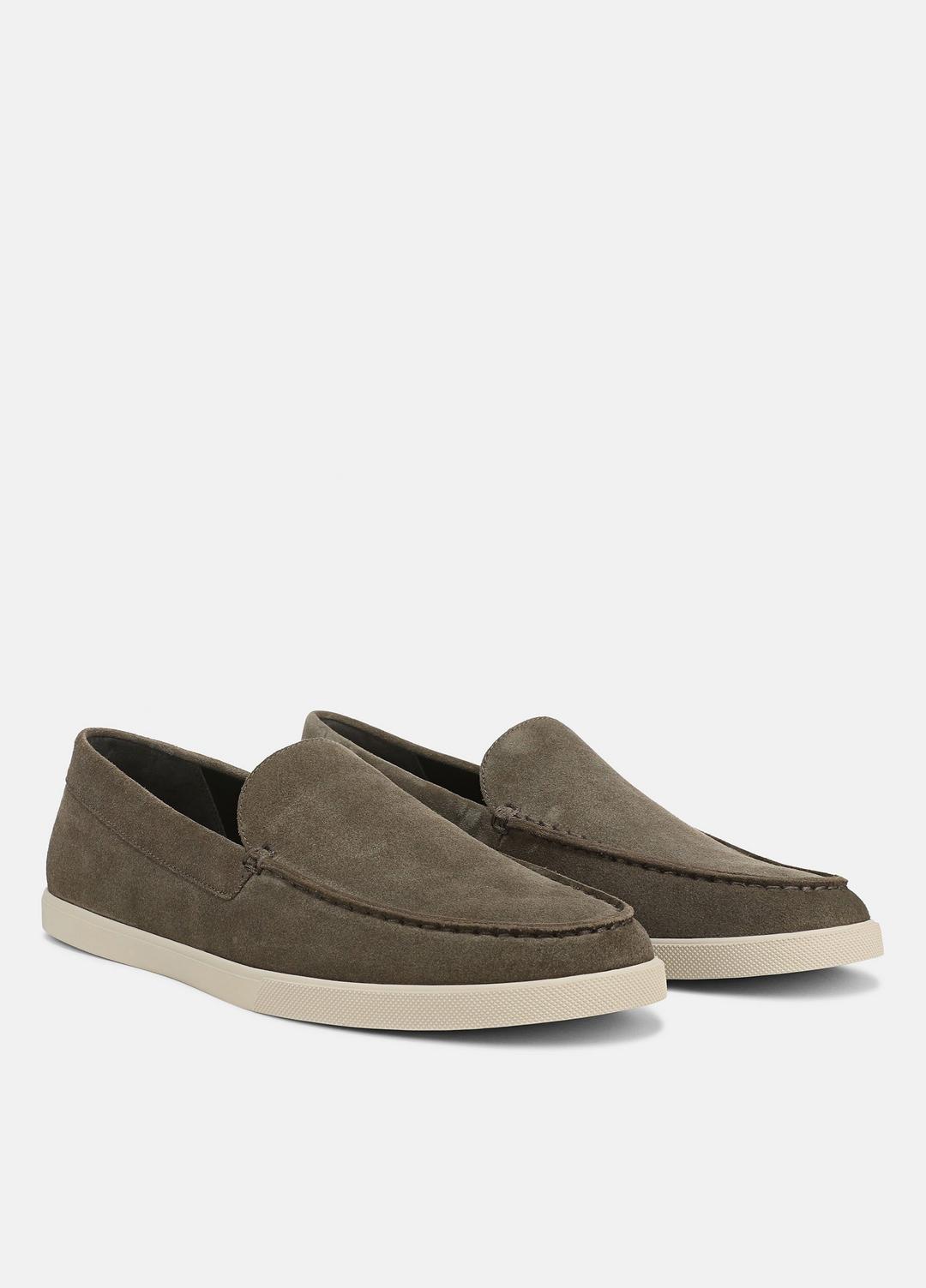 Sonoma Suede Loafer in Loafers DARK ROAST | VINCE Men