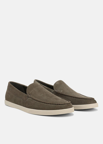 Sonoma Suede Loafer in Loafers DARK ROAST | VINCE Men