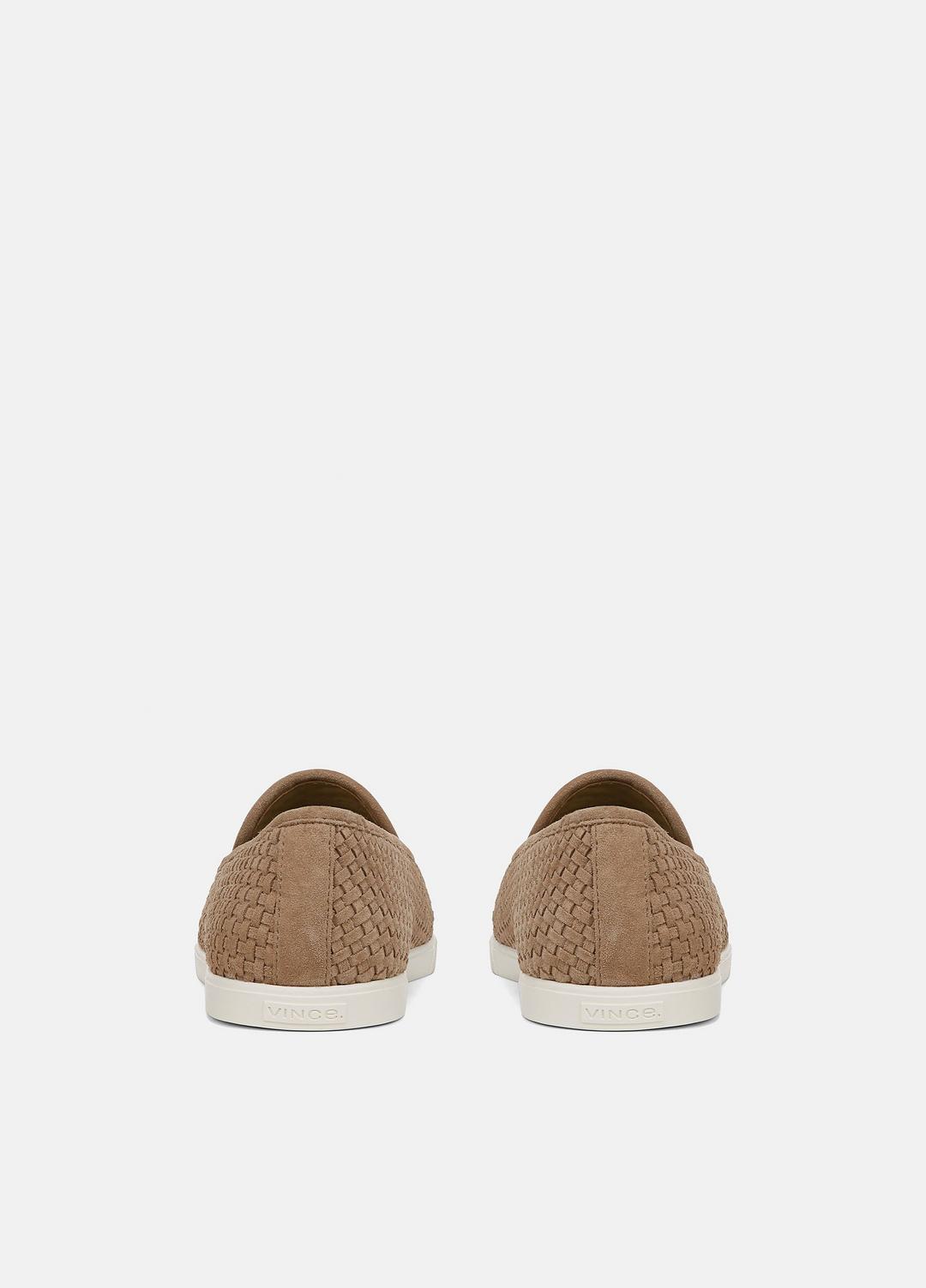 Sonoma Woven Suede Loafer in Loafers NEW CAMEL | VINCE Men