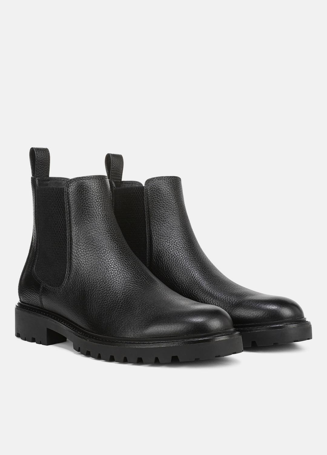 Dave Chelsea Boot in Boots BLACK | VINCE Men