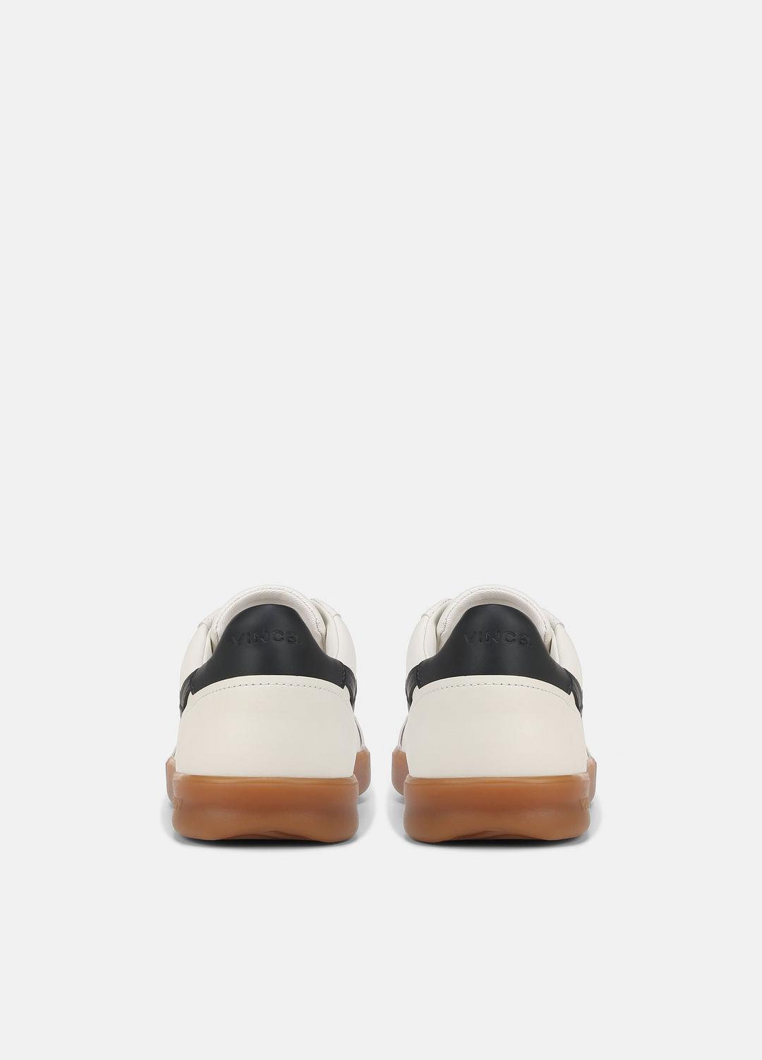 Oasis Leather Sneaker in Sneakers MILK/NIGHT BLUE | VINCE Men
