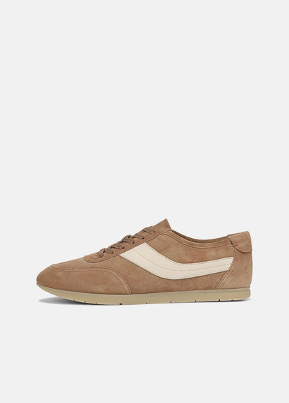 LA Suede & Leather Runner Sneaker in Sneakers BIRCHWOOD/MOONLIGHT | VINCE Men