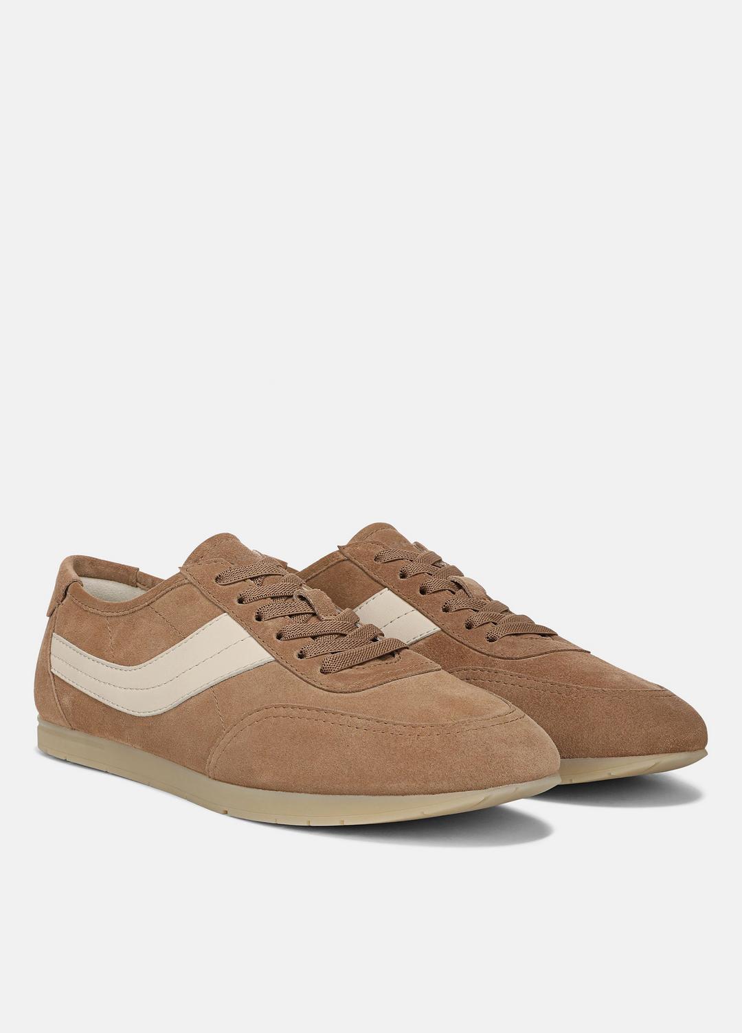 LA Suede & Leather Runner Sneaker in Sneakers BIRCHWOOD/MOONLIGHT | VINCE Men