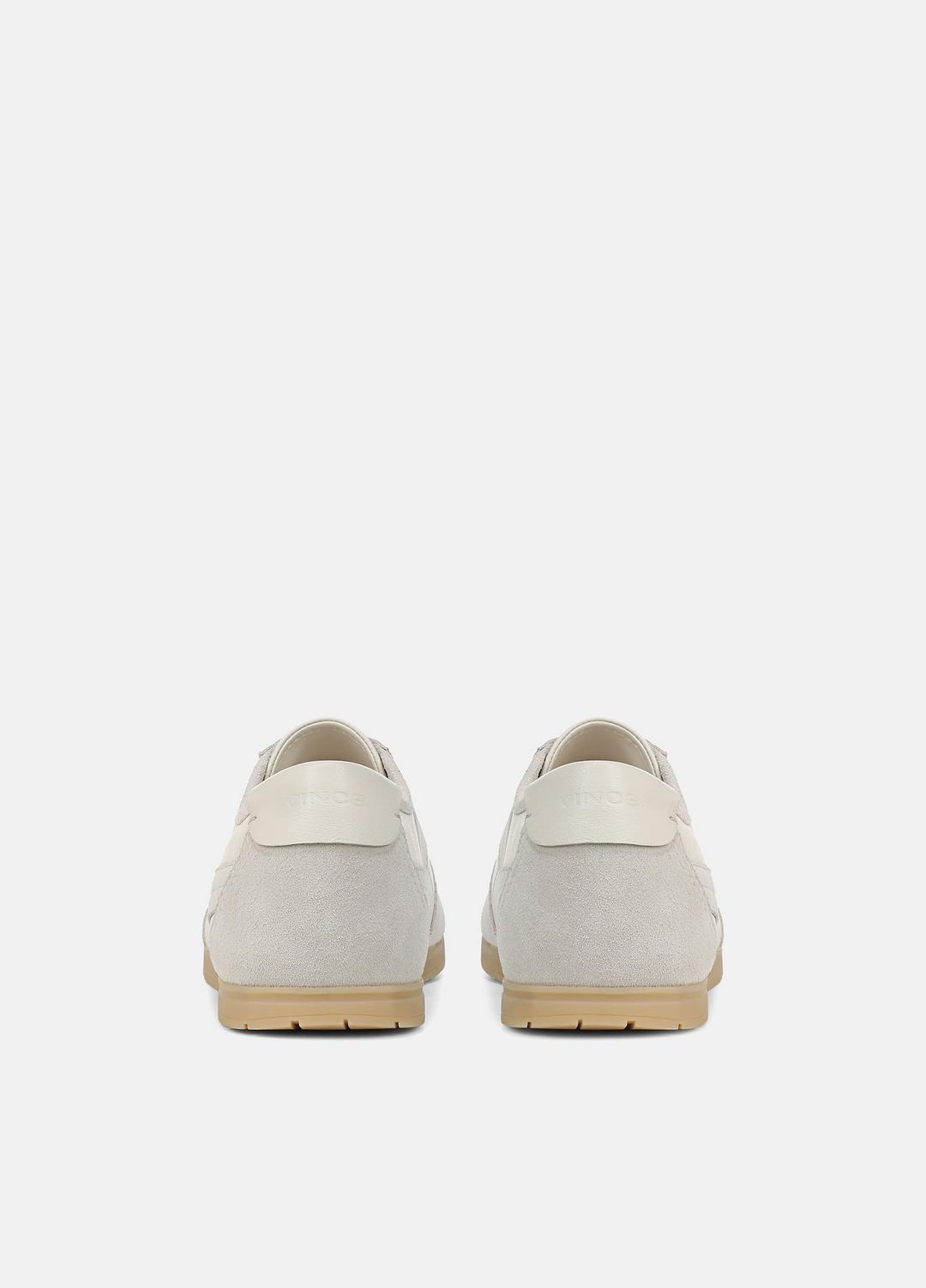 LA Leather & Suede Runner Sneaker in Sneakers HORCHATA/PEBBLE WHITE | VINCE Men