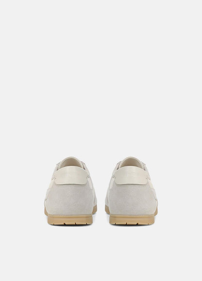 LA Leather & Suede Runner Sneaker in Sneakers HORCHATA/PEBBLE WHITE | VINCE Men