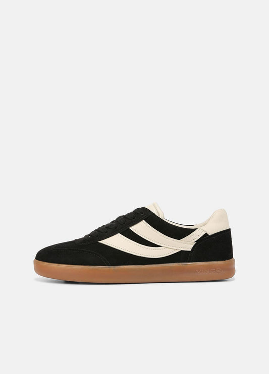 Oasis Leather Sneaker in Sneakers BLACK | VINCE Men