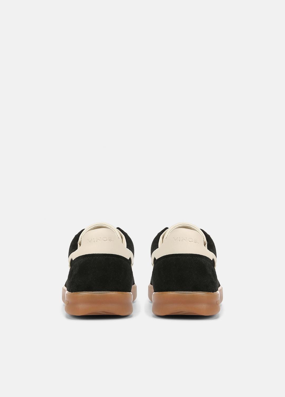 Oasis Leather Sneaker in Sneakers BLACK | VINCE Men