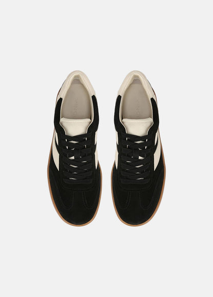 Oasis Leather Sneaker in Sneakers BLACK | VINCE Men