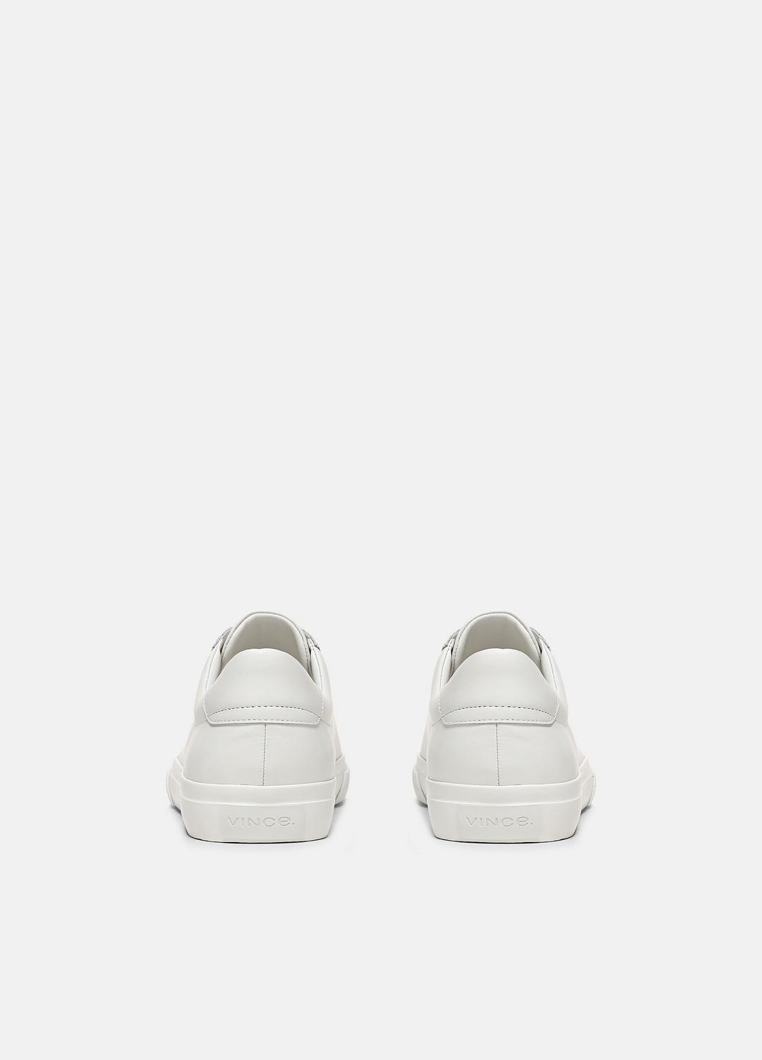 Fulton Leather Sneaker in Sneakers WHITE | VINCE Men