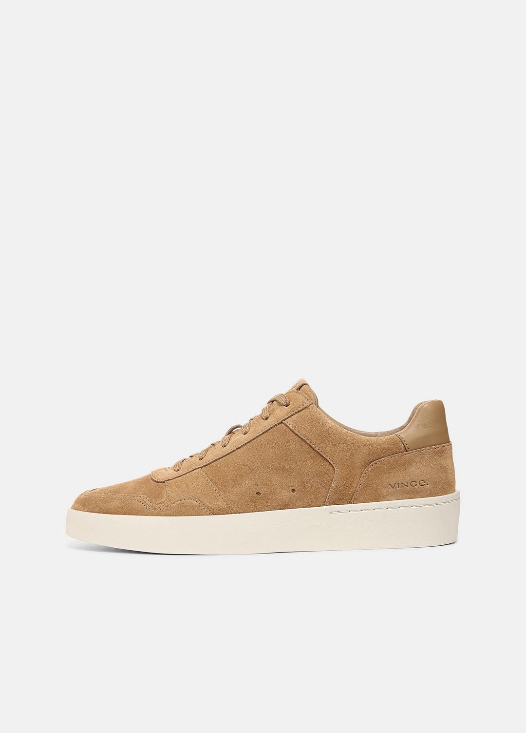 Peyton Leather Lace-Up Sneaker in Sneakers NEW CAMEL | VINCE Men