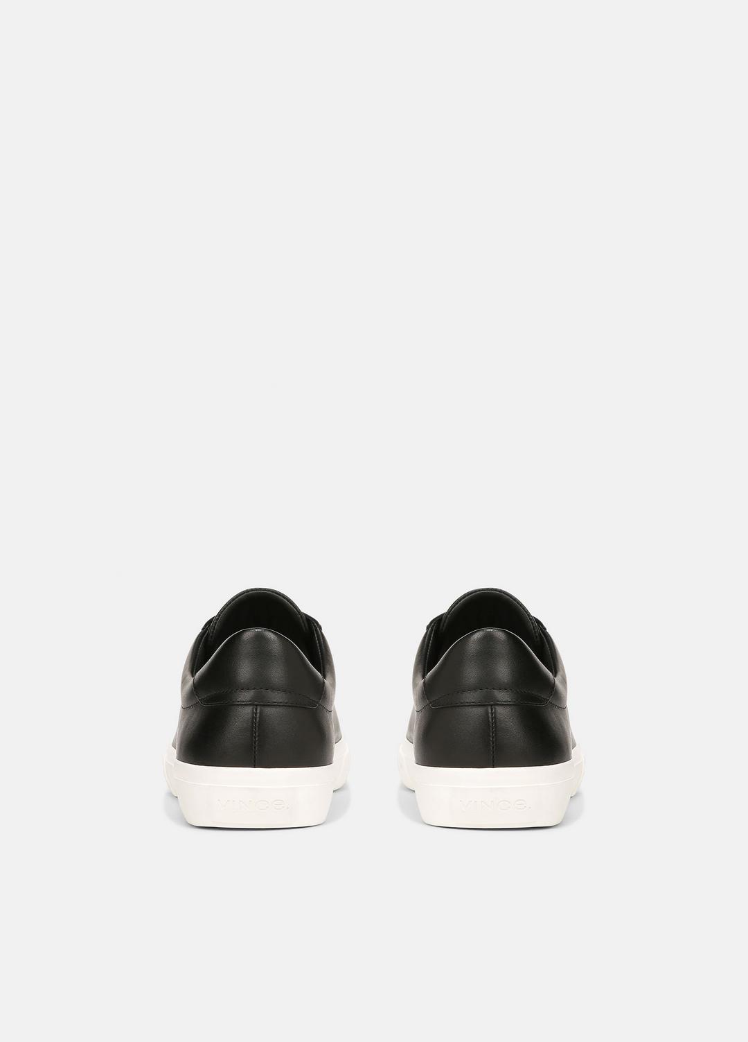 Fulton Leather Sneaker in Sneakers BLACK | VINCE Men