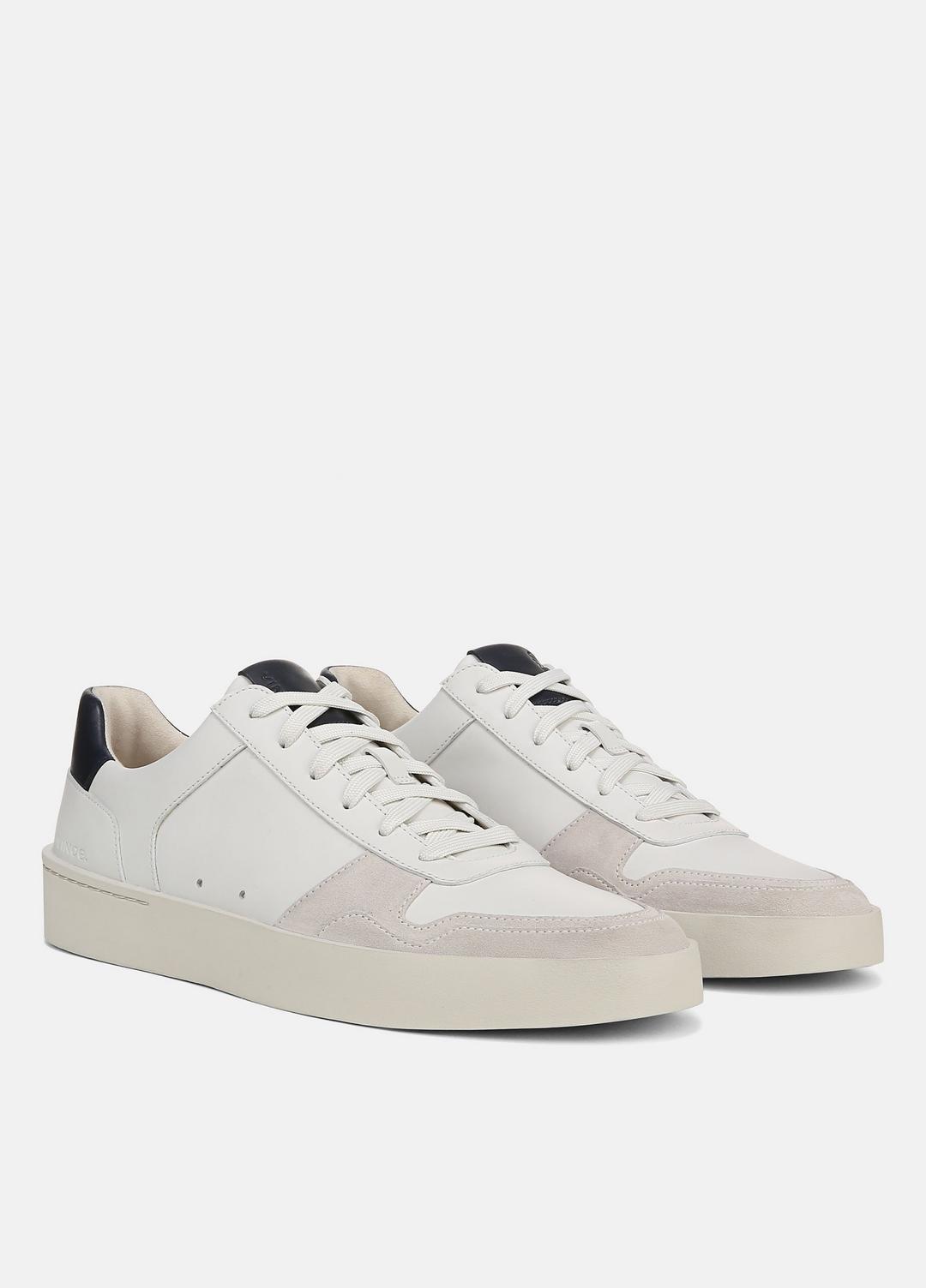 Peyton Leather Sneaker in Sneakers CHALK WHITE/HORCHATA/NIGHT BLUE | VINCE Men