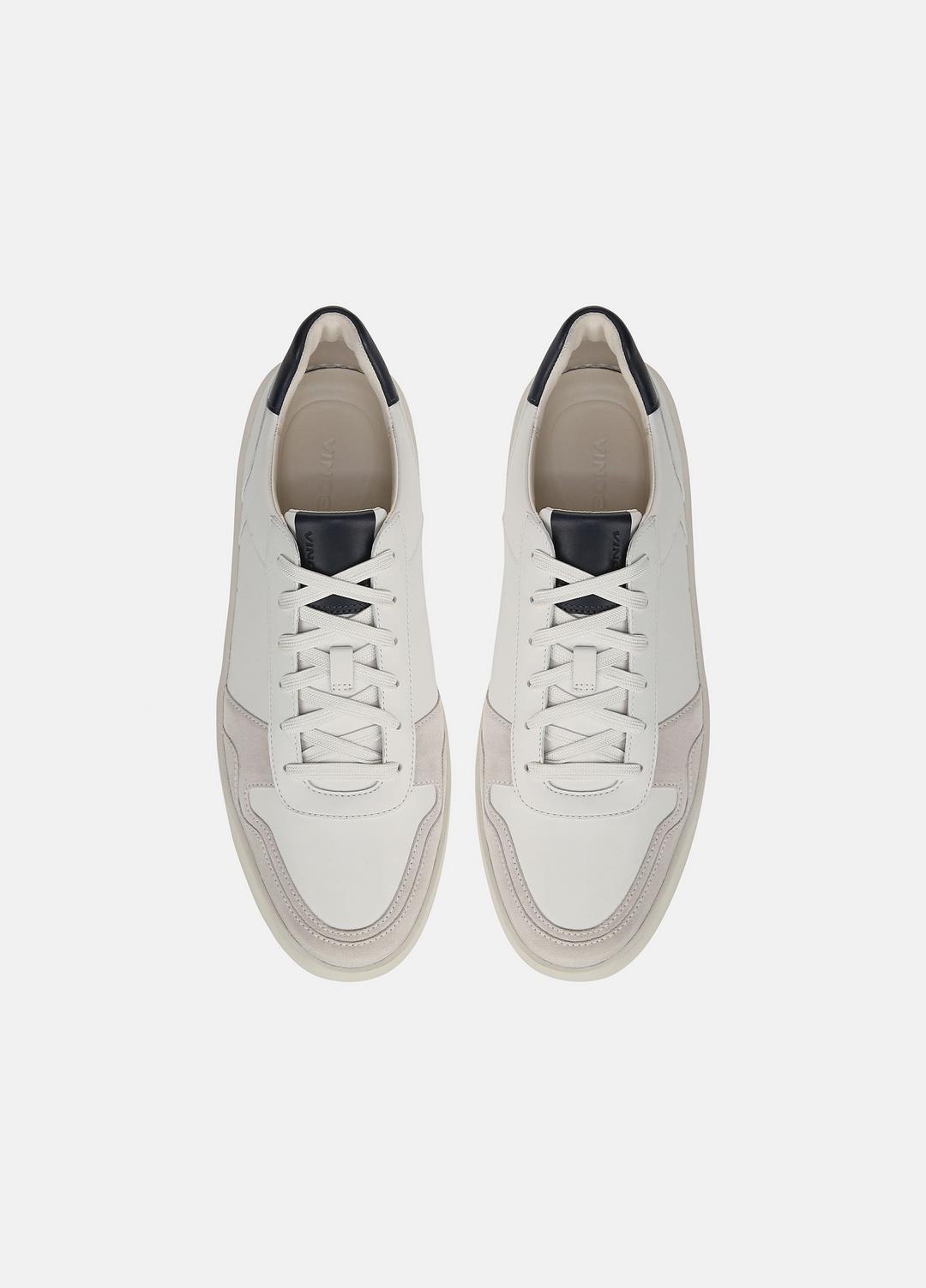 Peyton Leather Sneaker in Sneakers CHALK WHITE/HORCHATA/NIGHT BLUE | VINCE Men