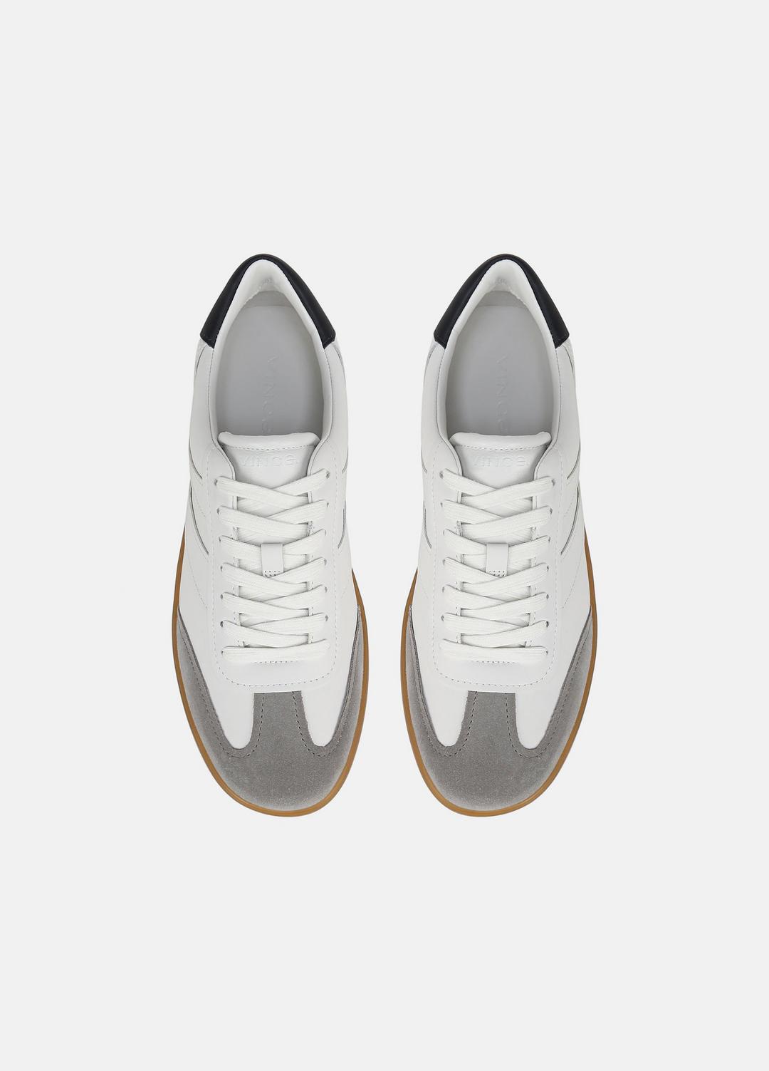 Oasis Leather Sneaker in Sneakers CHALK WHITE | VINCE Men
