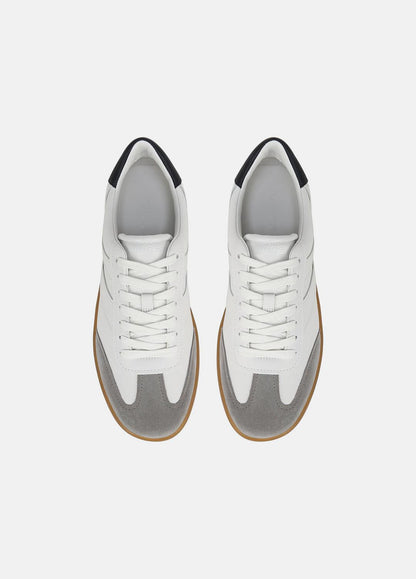 Oasis Leather Sneaker in Sneakers CHALK WHITE | VINCE Men