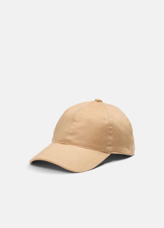 Cashmere Baseball Cap in Scarves & Hats CAMEL | VINCE Men