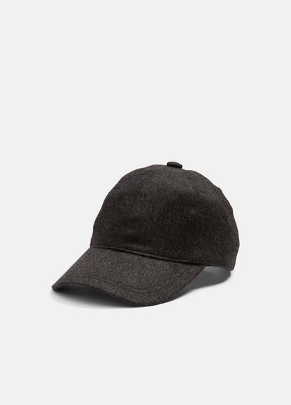 Cashmere Baseball Cap in Scarves & Hats HEATHER CHARCOAL | VINCE Men