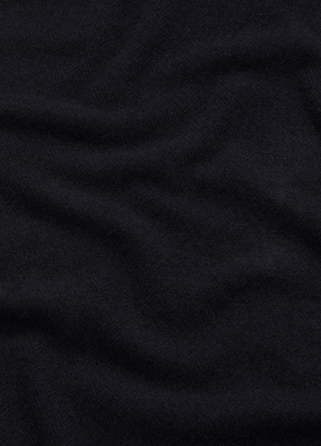 Herringbone Cashmere Scarf in Scarves & Hats BLACK | VINCE Men