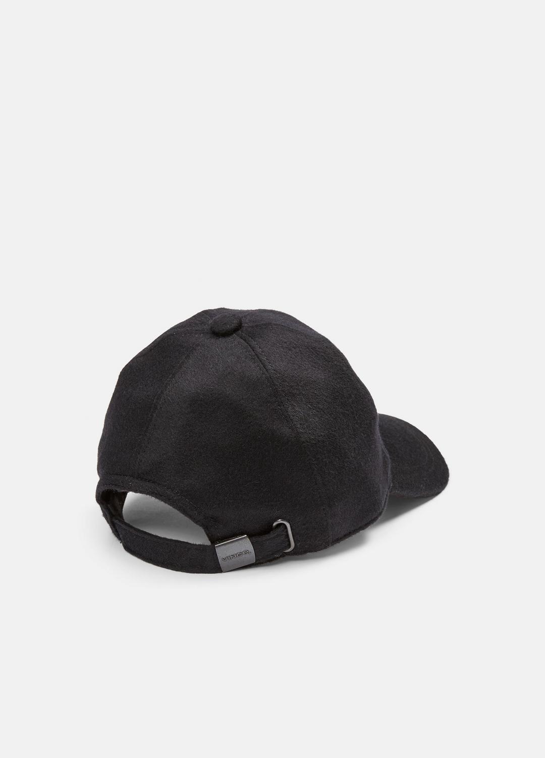 Cashmere Baseball Cap in Scarves & Hats BLACK | VINCE Men