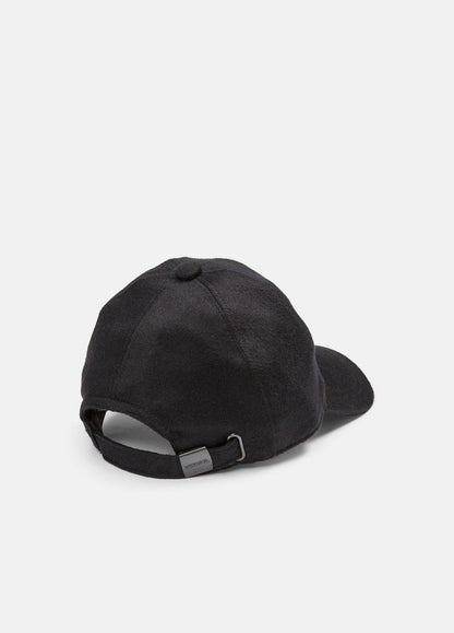 Cashmere Baseball Cap in Scarves & Hats BLACK | VINCE Men