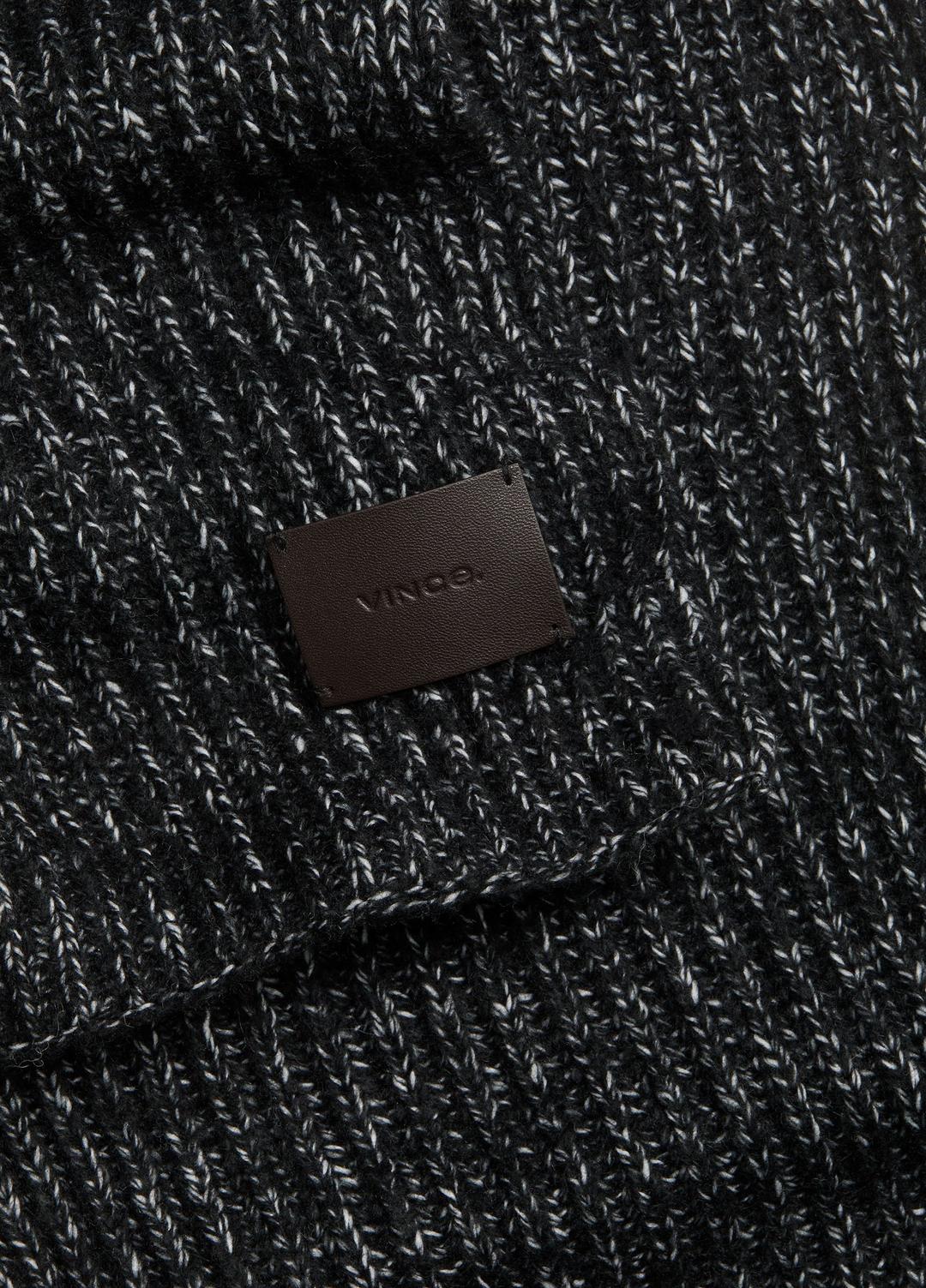 Cardigan-Stitch Scarf in Scarves & Hats HEATHER MARBLE | VINCE Men