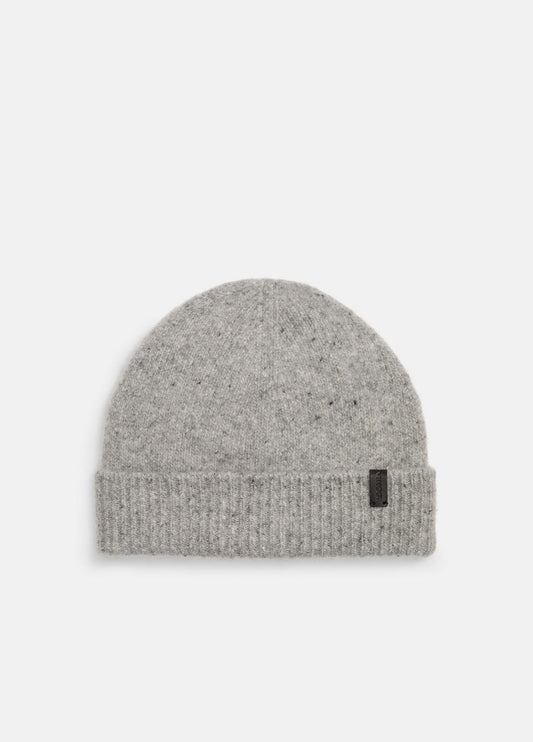 Donegal Cashmere Beanie in Scarves & Hats GREY | VINCE Men