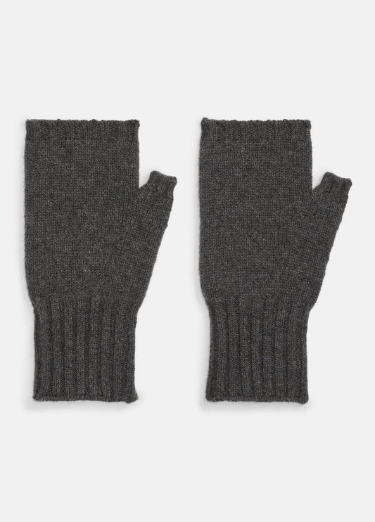 Cashmere Hand Warmers in Gloves HEATHER CHARCOAL | VINCE Men