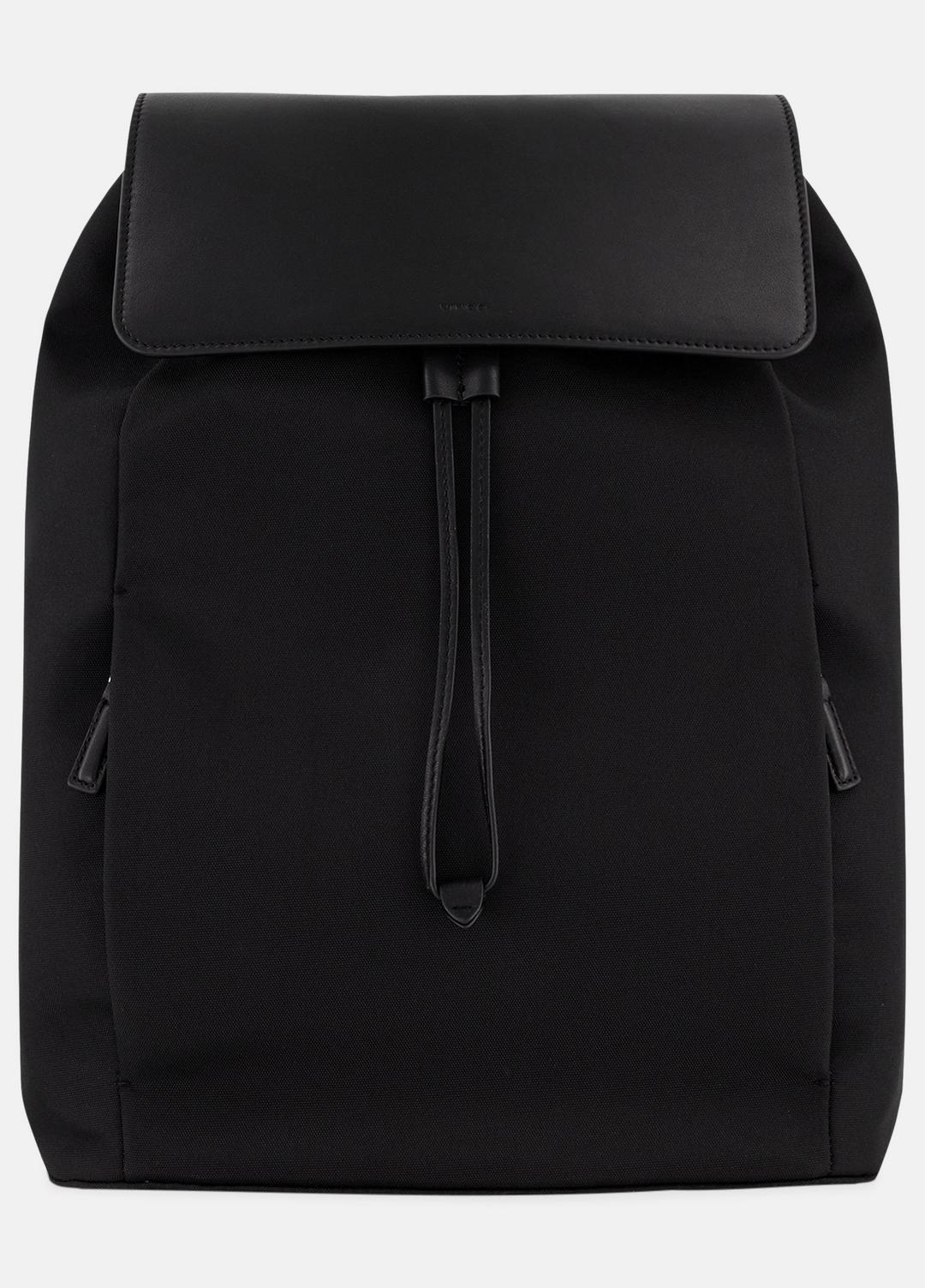 Drayton Nylon Flap Backpack in Bags BLACK | VINCE Men